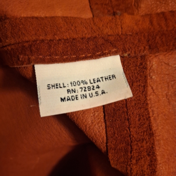 Vintage Golden Bear San Francisco Red Leather Jacket. - Picture 3 of 15